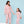 Kids Bamboo PJ Set - Pink Candy Cane Lane