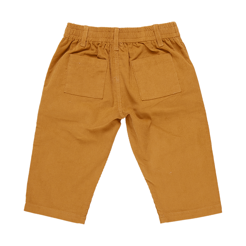 Baby Boys Corduroy Jackson Pant - Gold