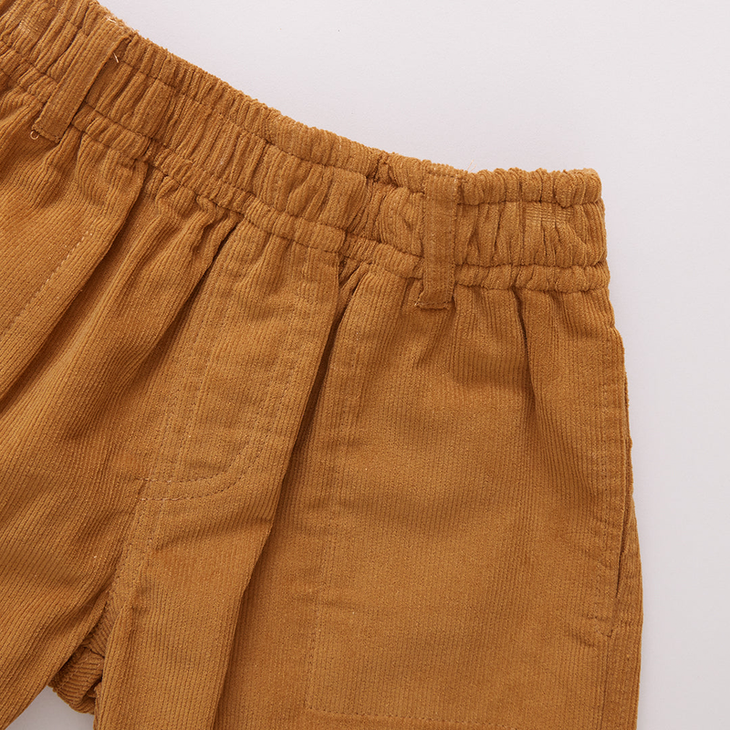 Baby Boys Corduroy Jackson Pant - Gold