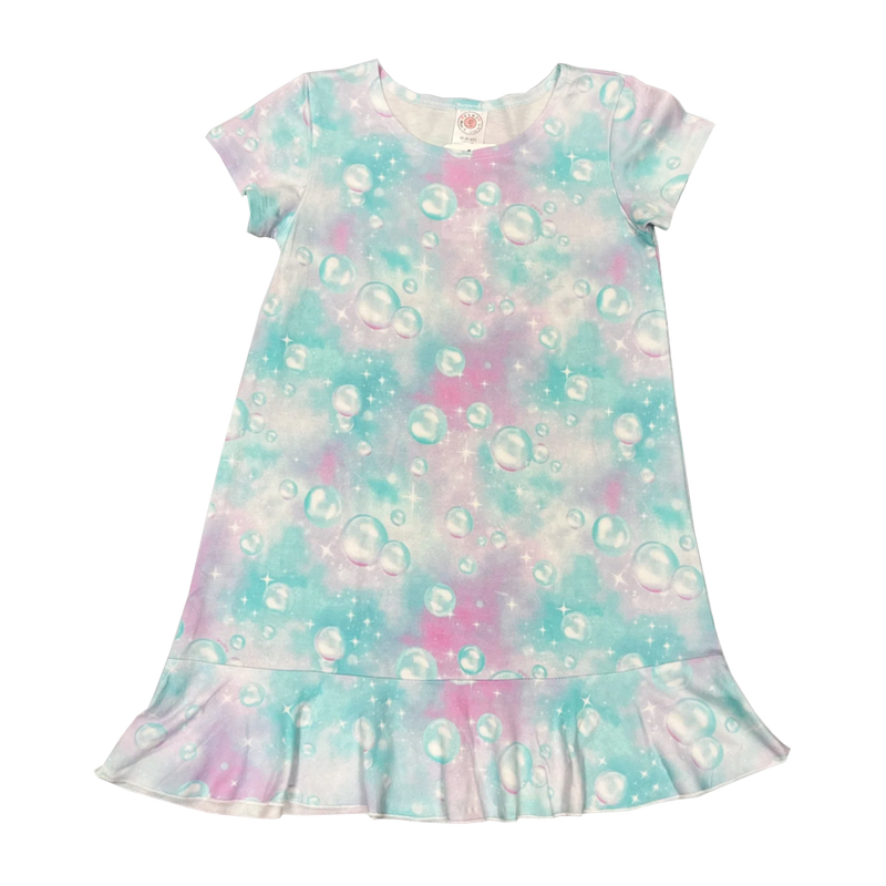 Bubbles S/S Ruffle Dress