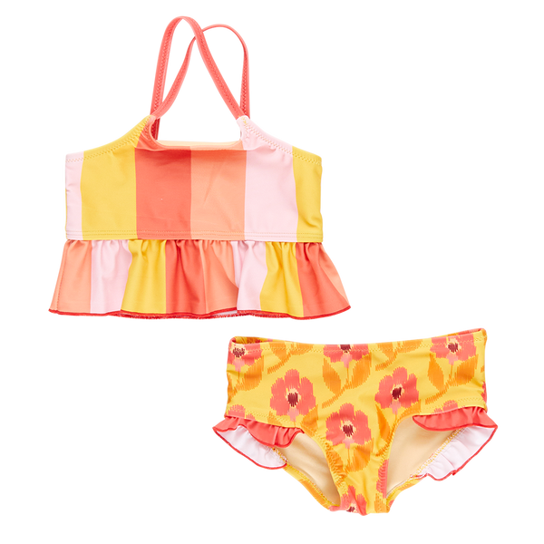 Rainbow Strpe Swimsuit by Red Dolly - Pinup - Canada - Gigi's – Gigi's  House Of Frills