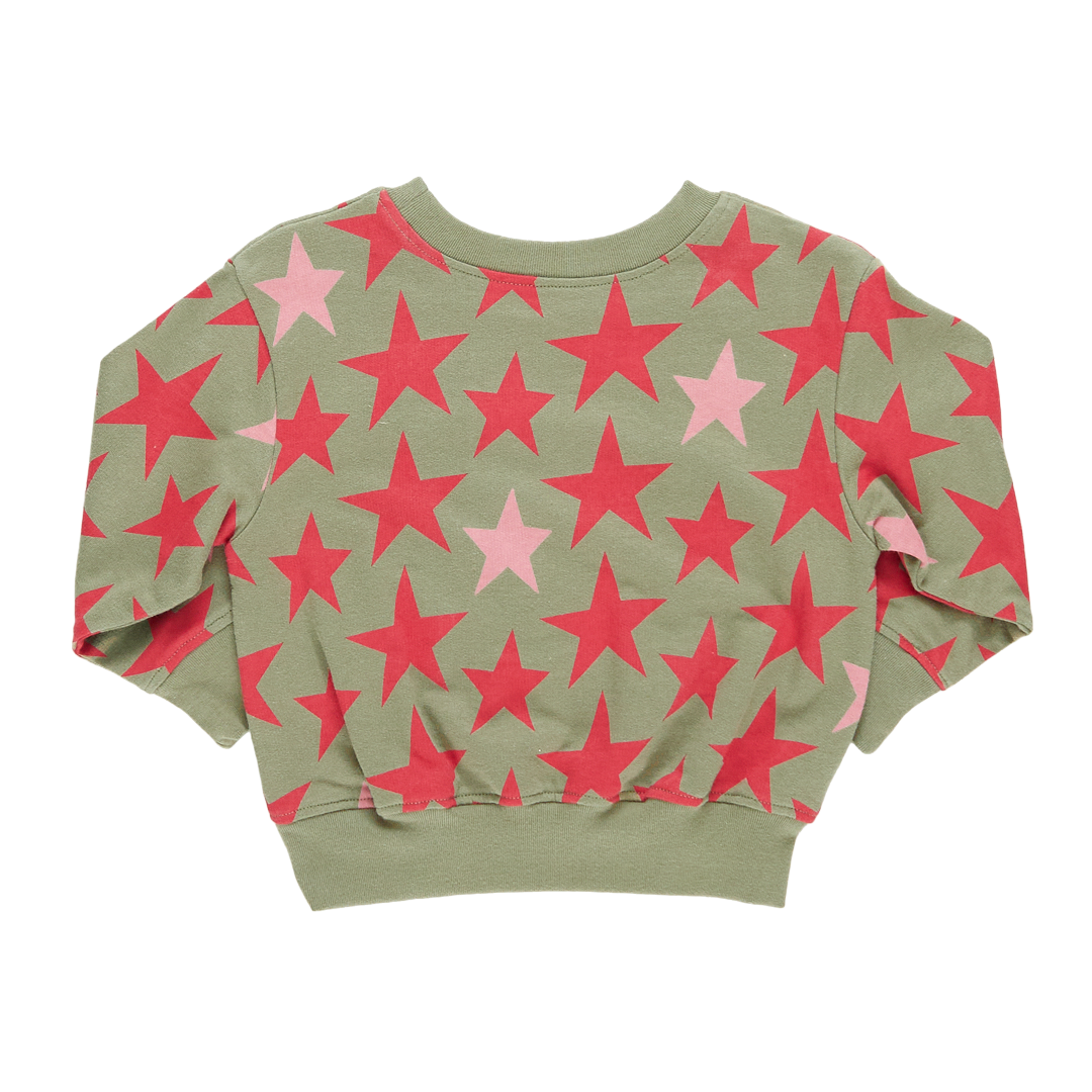 Pink clearance star sweatshirt