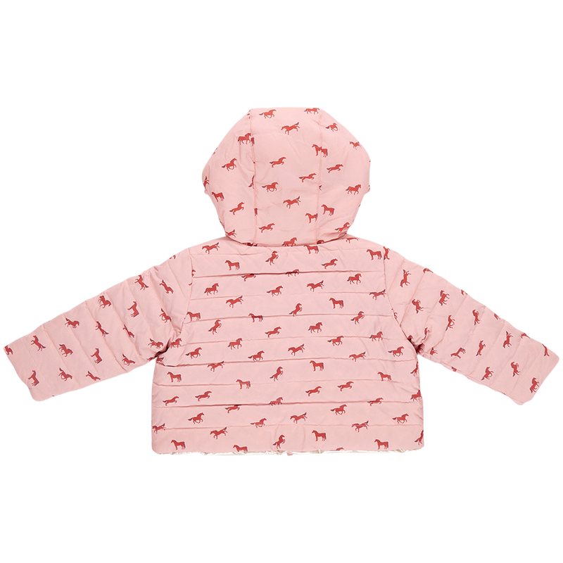 Kids Reversible Riley Jacket - Tiny Horses