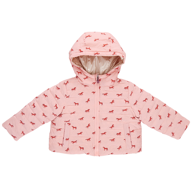 Kids Reversible Riley Jacket - Tiny Horses