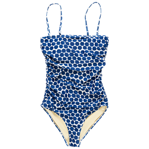 Womens Sam Suit - Indigo Dot