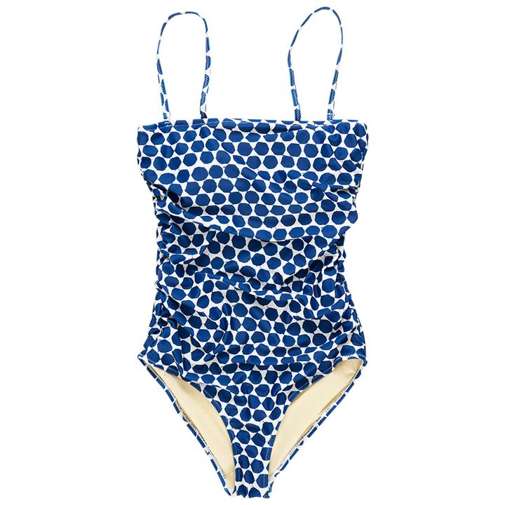 Womens Sam Suit - Indigo Dot