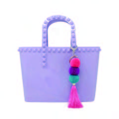 Tiny Jelly Tote Bag - Lavender