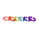 Rock Candy Bracelet- Heart Aqua/Pink – Chic and Stylin