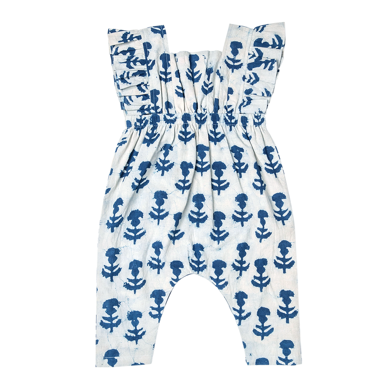 Baby Girls June Jumper - Indigo Cornflower