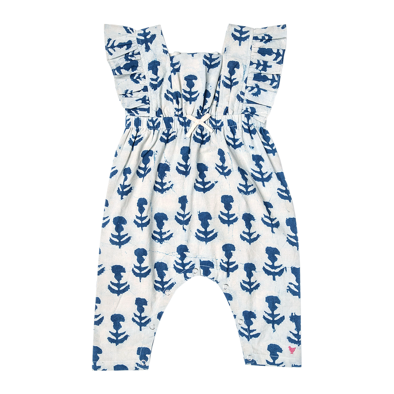 Baby Girls June Jumper - Indigo Cornflower