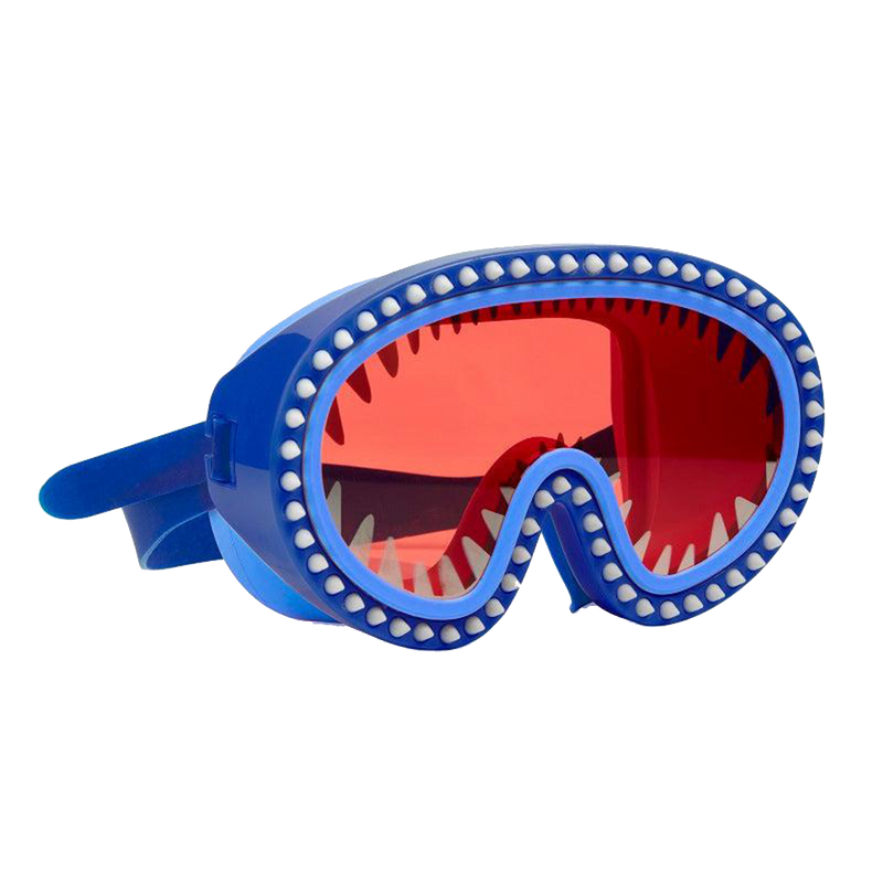 Pink Chicken Shark Attack Swim Mask - Blue 