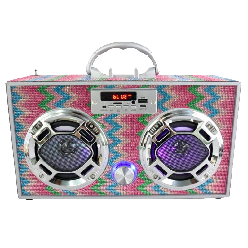 Boombox Radio Bling - Chevron