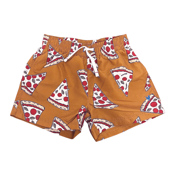 Boys Swim Trunk Sienna Pizza