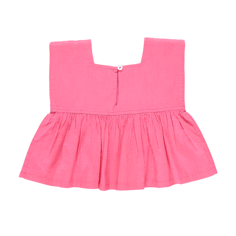 Girls Kamari Top - Hot Pink