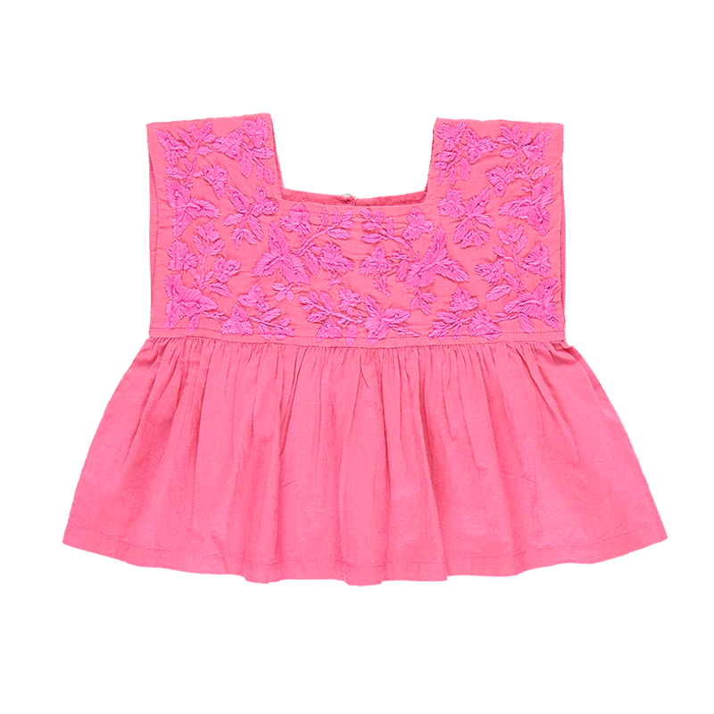 Girls Kamari Top - Hot Pink