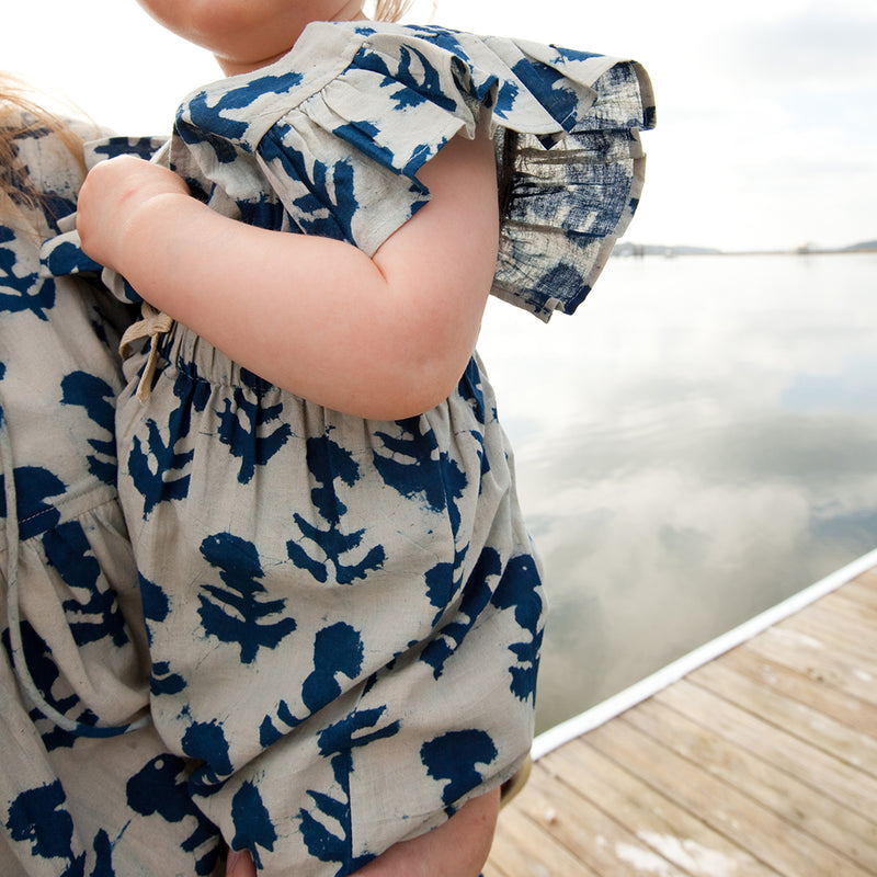 Baby Girls June Jumper - Indigo Cornflower