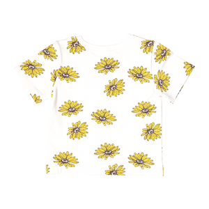 Kids Organic Tee - Floating Daisy – Pink Chicken